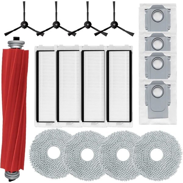 Tarvikud tolmuimejale Roborock P10 / Q Revo, 17 osaline, mudel 2 цена и информация | Tolmuimejate lisatarvikud | kaup24.ee
