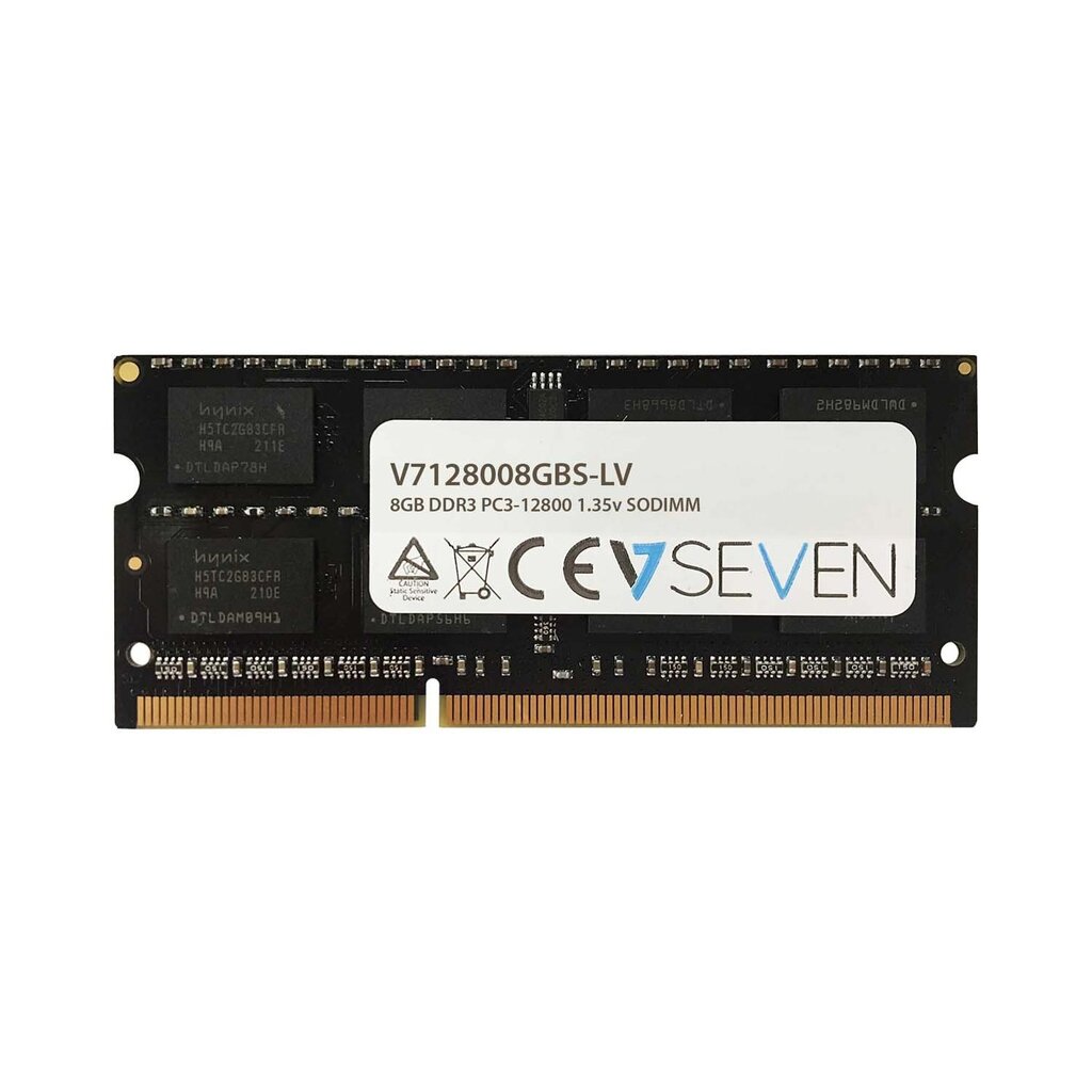 V7 DDR3 SODIMM 8GB 1600MHZ CL11 hind ja info | Operatiivmälu (RAM) | kaup24.ee