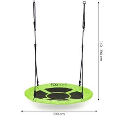 Aiakiik "Okapesa" 100 cm roheline ÖKOMÄLU hind ja info | Kiiged | kaup24.ee