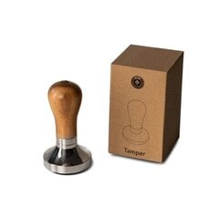 Eureka - 58mm pähklipuust reguleeritav tamper hind ja info | Kohvimasinad | kaup24.ee