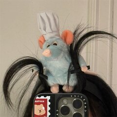 Ratatouille Plush Doll juuksepael Näopesu meik Laia äärega peapael Juuksenõel Peakate Loovus Tüdrukutele Mänguasjad Kingitused цена и информация | Наборы украшений | kaup24.ee