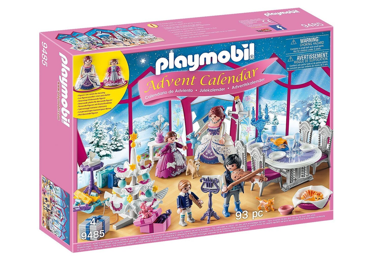 Advendikalender 9485 PLAYMOBIL® Jõulupidu hind ja info | Klotsid ja konstruktorid | kaup24.ee