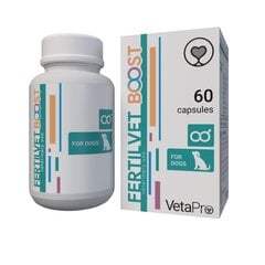 Пищевая добавка VetaPro Fertilvet Boost, 60 капсул цена и информация | Пищевые добавки и анти-паразитные товары | kaup24.ee