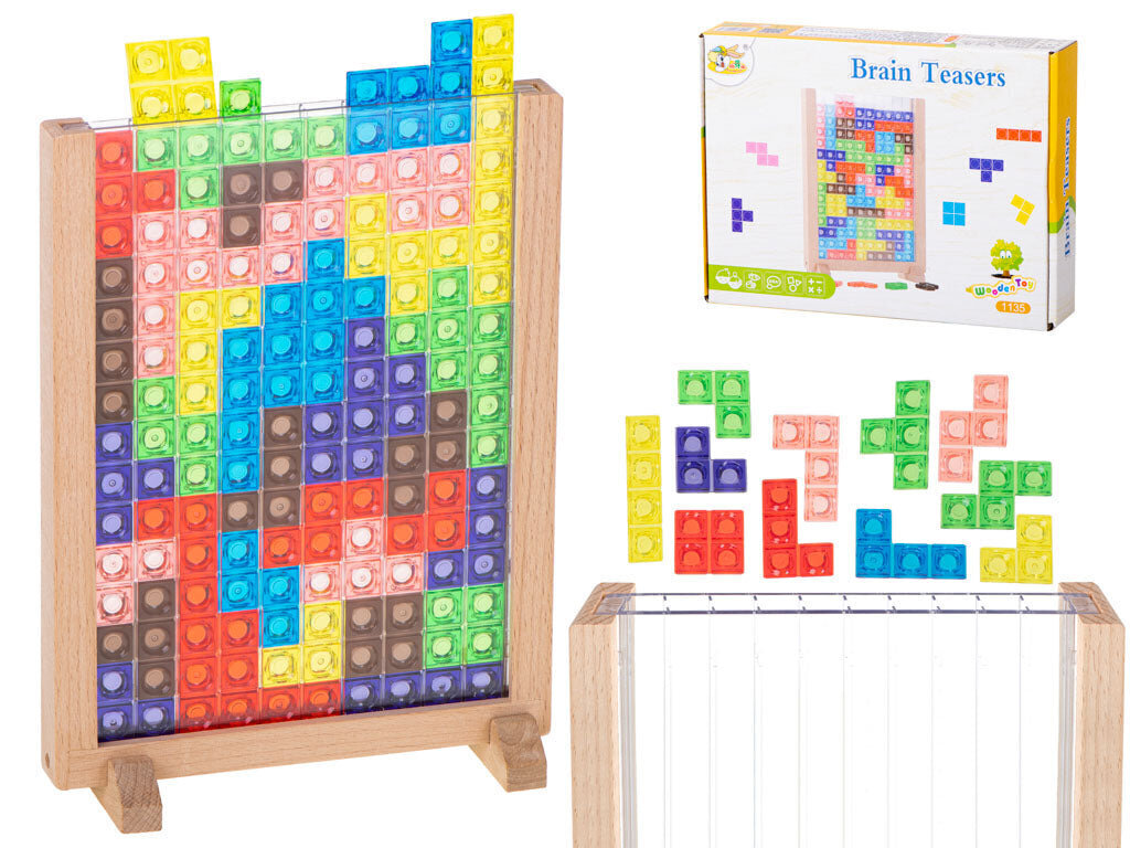 Hariv puslemäng Tetris KidsPro hind ja info | Arendavad mänguasjad | kaup24.ee