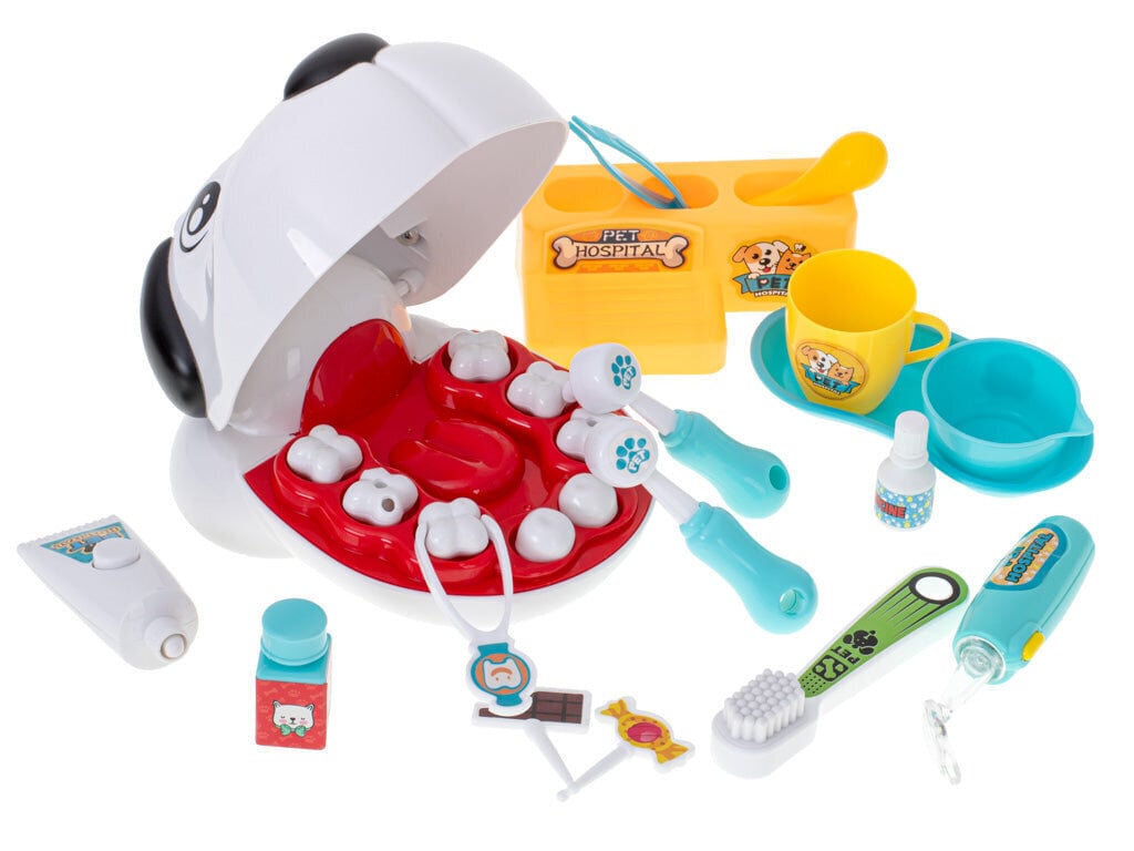 Õppekomplekt Pet Dentist KidsPro цена и информация | Arendavad mänguasjad | kaup24.ee