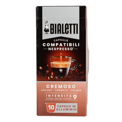 Капсулы Bialetti Nespresso Cremoso 10ct цена и информация | Кофе, какао | kaup24.ee