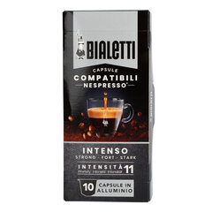 Bialetti Nespresso Intenso - Premium 10 капсул в упаковке цена и информация | Кофе, какао | kaup24.ee