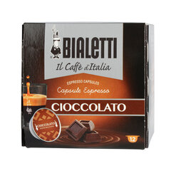 Bialetti Premium Chocolate - 12 ароматных капсул цена и информация | Кофе, какао | kaup24.ee