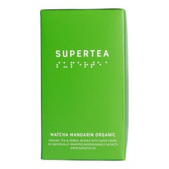 Teministeriet Supertea Matcha Matcha Mandarin Organic 20 пакетиков цена и информация | Чай | kaup24.ee