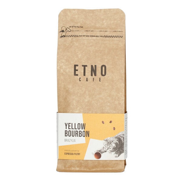 Etno Cafe Brazilian Yellow Bourbon jahvatatud kohv, 250 g цена и информация | Kohv, kakao | kaup24.ee