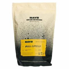 HAYB Brasil Espresso jahvatatud kohv, 1kg hind ja info | Kohv, kakao | kaup24.ee