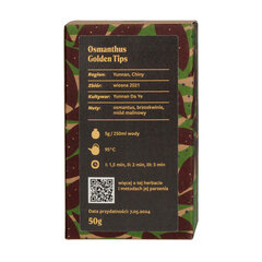 Teasome Osmanthus Gold Tips must tee, 50g hind ja info | Tee | kaup24.ee