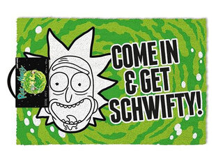 Door Mat Rick and Morty Come in and Get Schifty, 40x60cm hind ja info | Fännitooted mänguritele | kaup24.ee