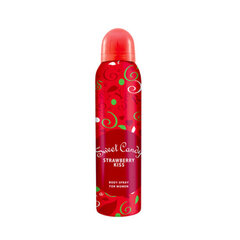 JEAN MARC sieviešu dezodorants SWEET CANDY Strawberry Kiss, aerosols 150ml цена и информация | Парфюмированная косметика для женщин | kaup24.ee