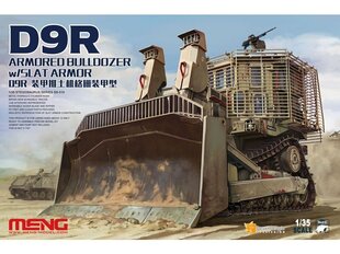 Сборная пластиковая модель Meng Model - D9R Armored Bulldozer w/Slat Armor, 1/35, SS-010 цена и информация | Конструкторы и кубики | kaup24.ee