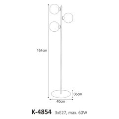 Põrandalamp V-4854 цена и информация | Торшеры | kaup24.ee