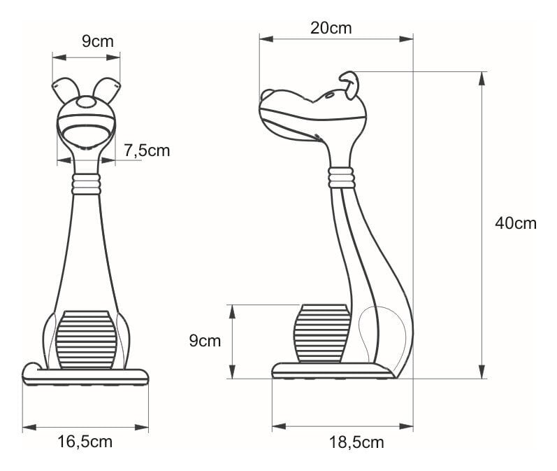 Laualamp V-BL1607 цена и информация | Laualambid | kaup24.ee