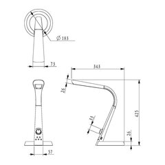 Laualamp V-BL1063 hind ja info | Laualambid | kaup24.ee