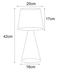 Laualamp V-4642 hind ja info | Laualambid | kaup24.ee