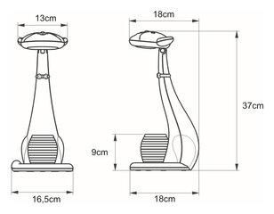 Laualamp V-BL1605 hind ja info | Laualambid | kaup24.ee