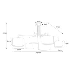 Laevalgusti V-4321 hind ja info | Laelambid | kaup24.ee