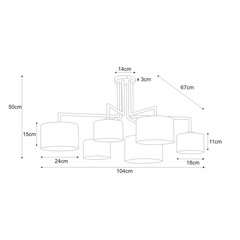 Laevalgusti V-4341 hind ja info | Laelambid | kaup24.ee