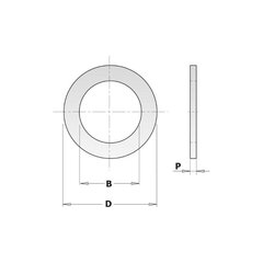 299.223.00 Saehammaste adapter / D30 mm d16 mm hind ja info | Elektrilised saed, mootorsaed ja tarvikud | kaup24.ee