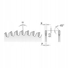 ITA TOOLS Saag alumiiniumile ja PVC-le 550x32x140Z hind ja info | Elektrilised saed, mootorsaed ja tarvikud | kaup24.ee