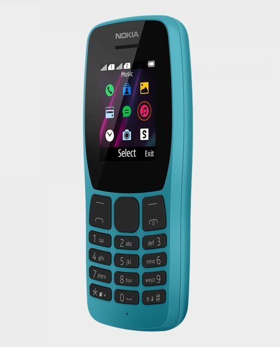 Mobiiltelefon Nokia 110 (2019), 4 MB, Dual SIM, Sinine цена и информация | Telefonid | kaup24.ee