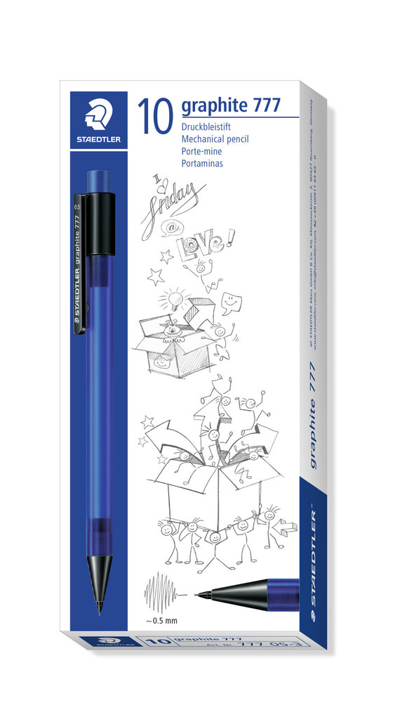 Automaatpliiats STAEDTLER GRAPHITE 777 (1 tk.) цена и информация | Kirjatarbed | kaup24.ee