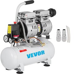 Компрессор для сжатого воздуха Vevor, 9L, 550W, 1440 об/мин цена и информация | Компрессоры | kaup24.ee