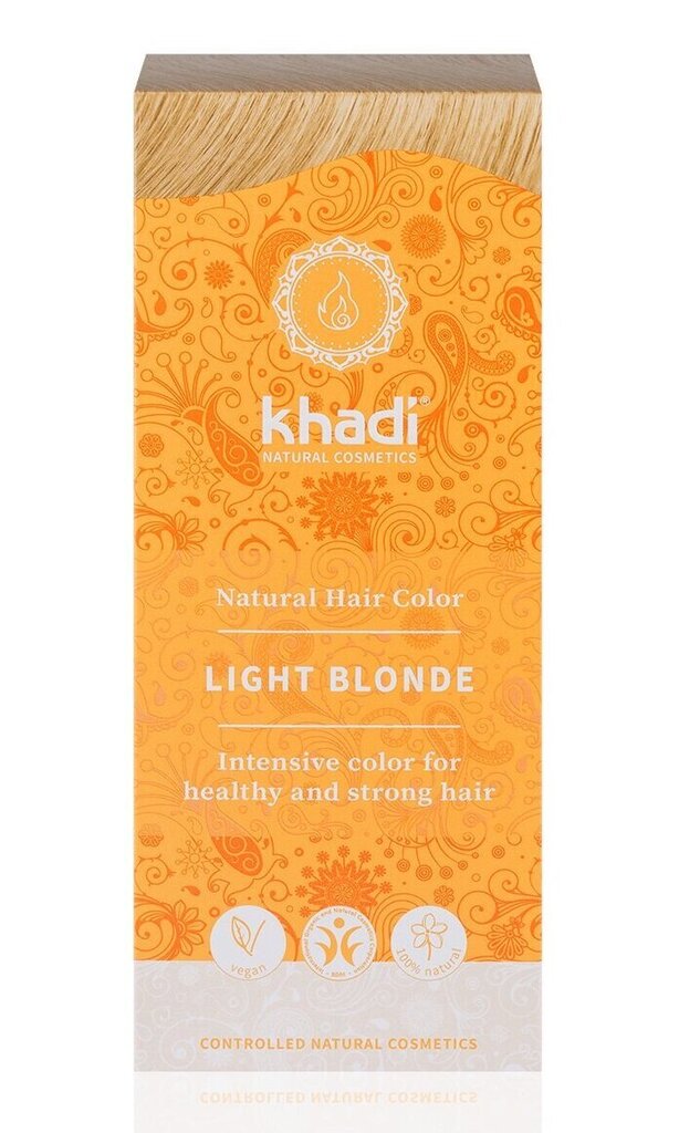 Juuksevärv blondidele Khadi, Light Blond, 100g цена и информация | Juuksevärvid | kaup24.ee