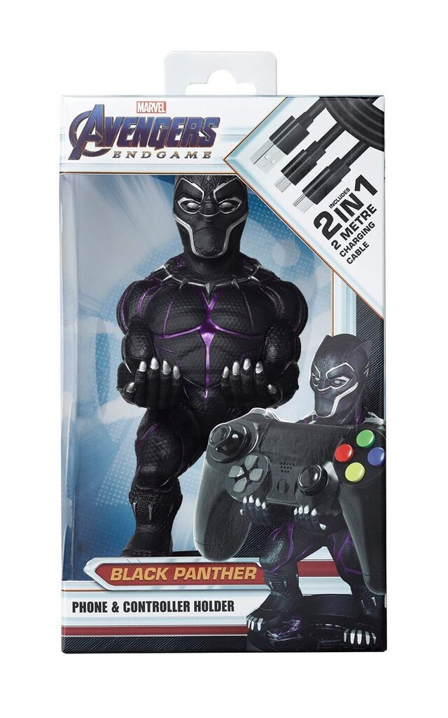Cable Guys Marvel Avengers Black Panther цена и информация | Fännitooted mänguritele | kaup24.ee