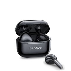 Lenovo LP40 TWS juhtmeta stereo Bluetooth kõrvaklapid puutejuhtimise ja 230 mAh laadimiskarbiga: Valge hind ja info | Kõrvaklapid | kaup24.ee