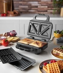 Russell Hobbs Creations- Multifunktsionaalne- kolm-ühes võileivaküpsetaja, vahvliraud, kontaktgrill hind ja info | Võileivagrillid | kaup24.ee