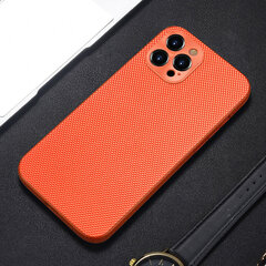 NewSkin Fabric iPhone 13 Orange hind ja info | Telefoni kaaned, ümbrised | kaup24.ee