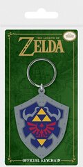 Legend of Zelda - Hylian Shield Rubber Keychain цена и информация | Атрибутика для игроков | kaup24.ee