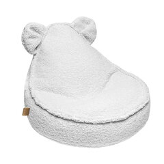 Bearly Sako Bag Lastele MeowBaby, Teddy, 67x58x50cm, Valge цена и информация | Детские диваны, кресла | kaup24.ee