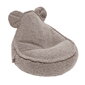 Bearly Sako Bag Lastele MeowBaby, Teddy, 67x58x50cm, Helehall цена и информация | Lastetoa kott-toolid, tugitoolid ja tumbad | kaup24.ee