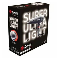 Фен Ceriotti ULTRA LIGHT 4500 BLACK 2500 Вт - легкий и эргономичный прибор цена и информация | Фены | kaup24.ee