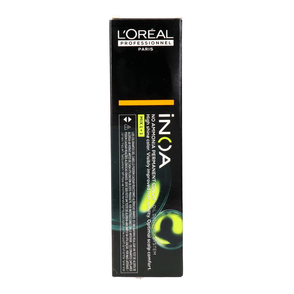 Püsivärv L'Oreal Professionnel Paris Inoa Color Nº 7.34 Kuldne vaskpunane (60 g) hind ja info | Juuksevärvid | kaup24.ee