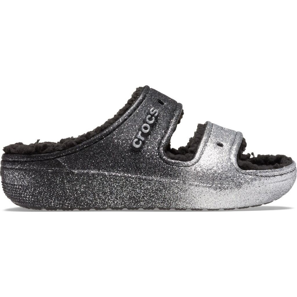 Crocs™ Classic Cozzzy Glitter Sandal 200495 цена и информация | Naiste plätud ja sussid | kaup24.ee