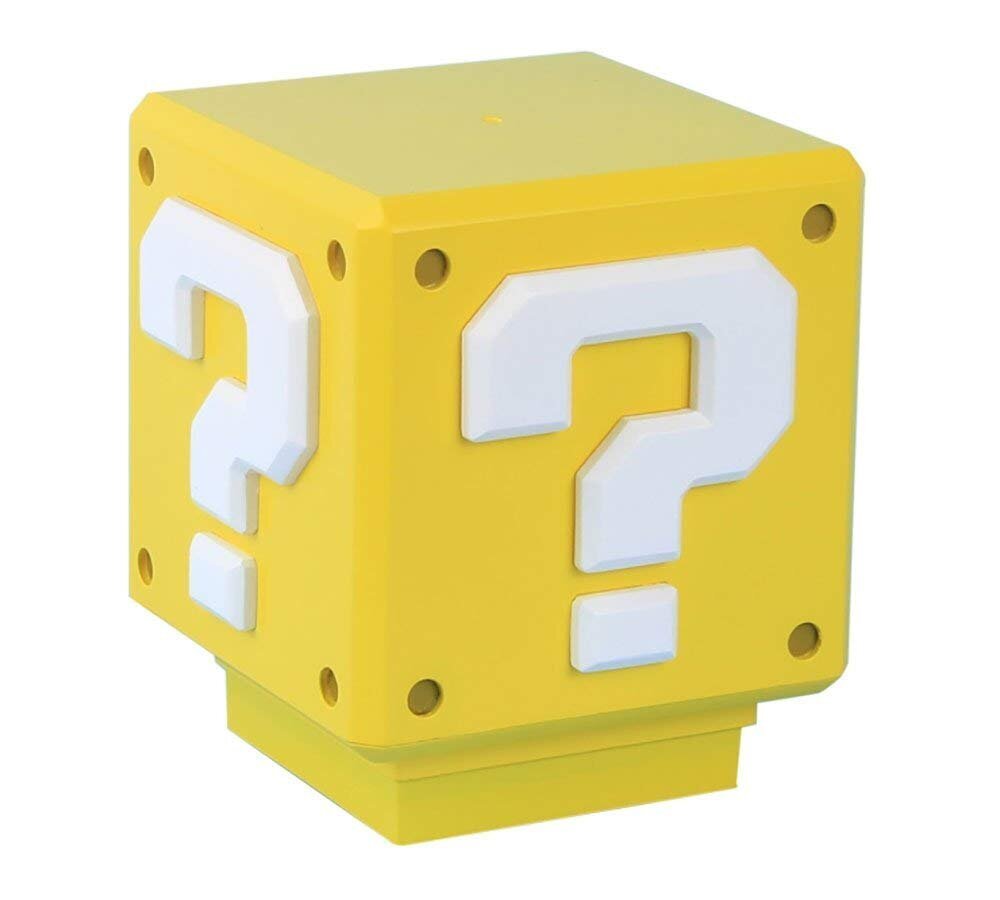 Super Mario - Mini Question Block Light with Sound цена и информация | Fännitooted mänguritele | kaup24.ee
