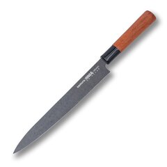 Samura OKINAWA Stonewash Yanagiba nuga 9,4"/240 mm - esmaklassiline Jaapani kõrge süsinikusisaldusega terasest Sashimi sushi lõiketera hind ja info | Köögitarbed | kaup24.ee