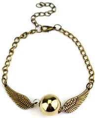 HARRY POTTER Golden Snitch Wings käevõru hind ja info | Kõrvarõngad | kaup24.ee