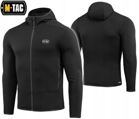 Meeste tõmblukuga kampsun M-Tac Shadow Fleece Polartec, Must цена и информация | Мужские толстовки | kaup24.ee