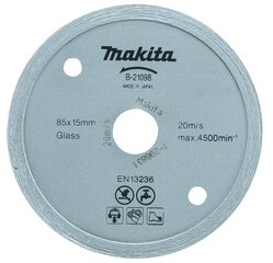 MAKITA TEEMANTKETAS 85x15mm TÄIS(MÄRGAD) PLAATID, KLAAS цена и информация | Строительные фены | kaup24.ee