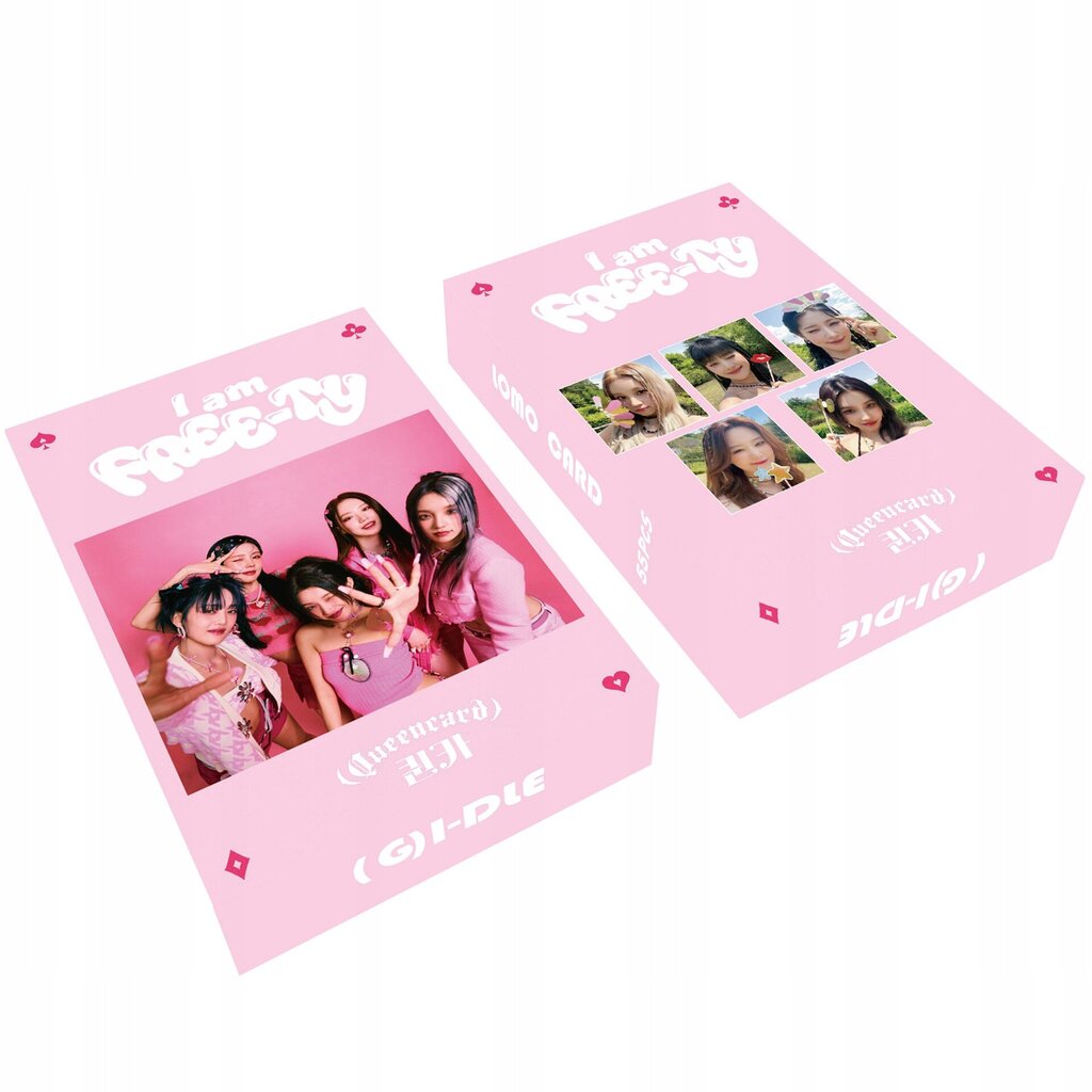 LOMO Kpop Gidle'i fotokaardid I Feel Cards Album Lomo (G)I-DLE 2023 maailmad цена и информация | Ümbrikud, postkaardid | kaup24.ee