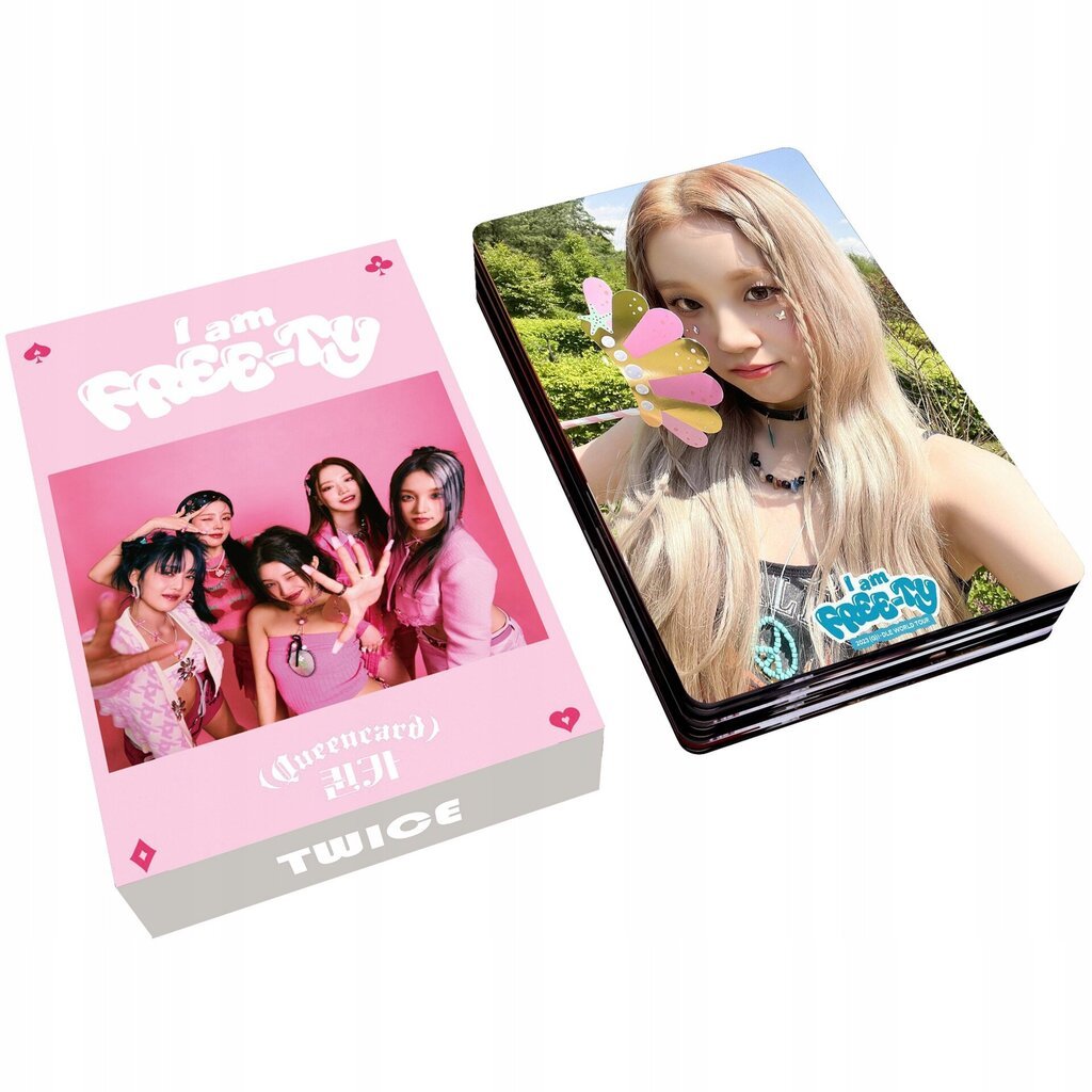 LOMO Kpop Gidle'i fotokaardid I Feel Cards Album Lomo (G)I-DLE 2023 maailmad цена и информация | Ümbrikud, postkaardid | kaup24.ee