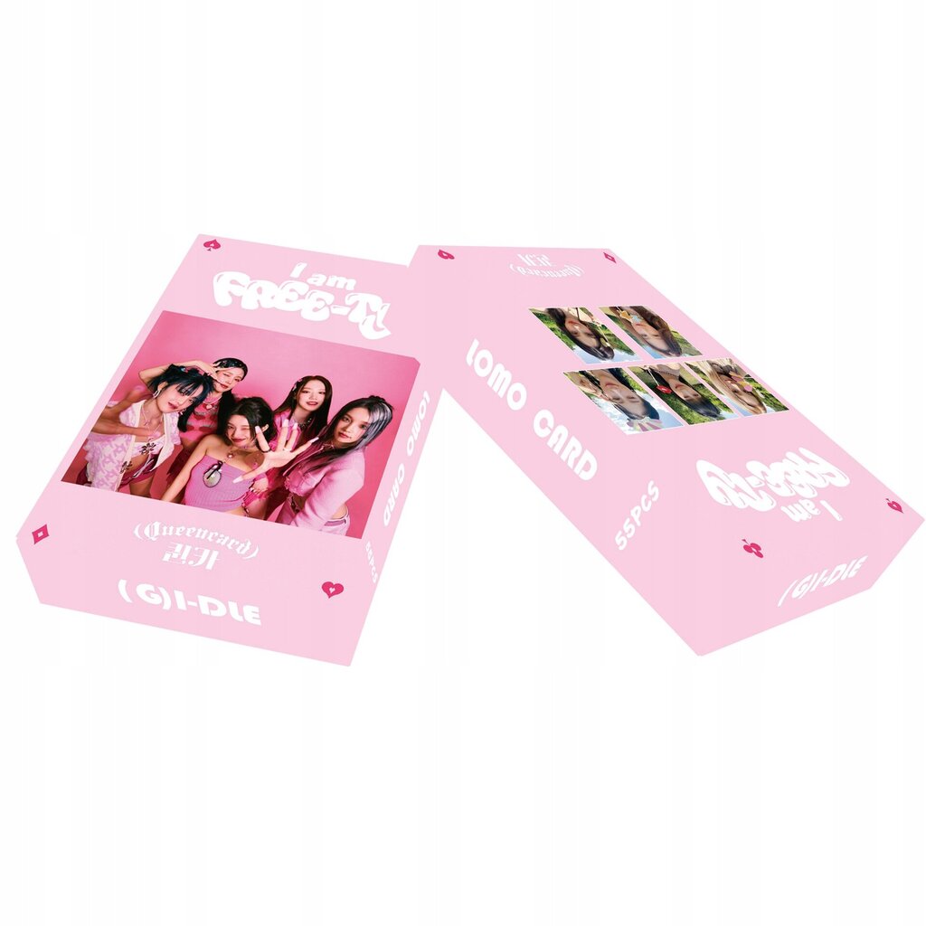 LOMO Kpop Gidle'i fotokaardid I Feel Cards Album Lomo (G)I-DLE 2023 maailmad цена и информация | Ümbrikud, postkaardid | kaup24.ee